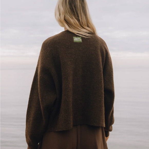 Daily Drills Single Button Sweater - Picture 2 of 13